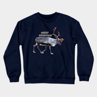 Santa Claus Reindeer Crewneck Sweatshirt